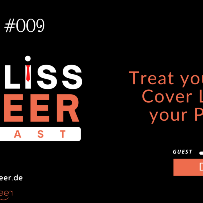 Episode #009: Treat your CV and Cover Letter as your Product.